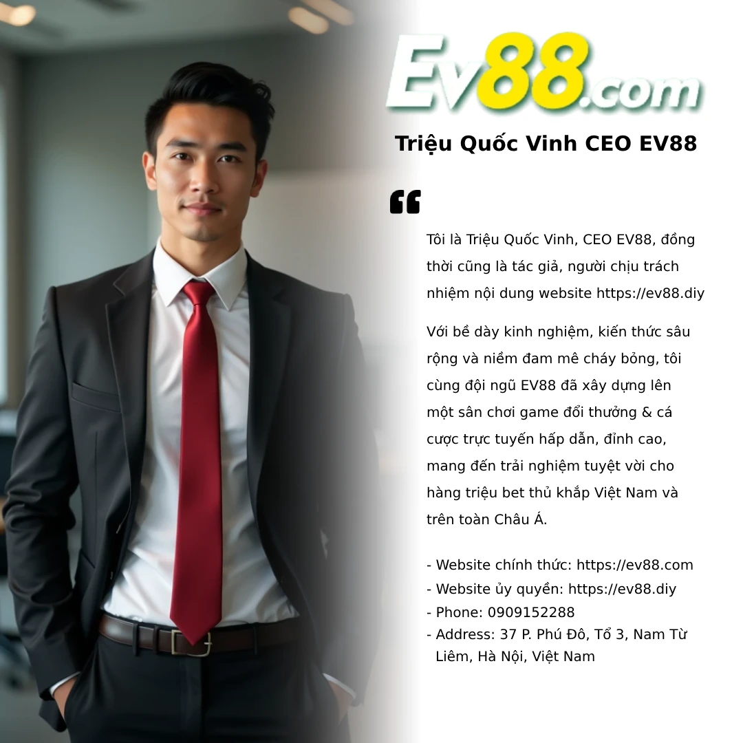 Avatar Triệu Quốc Vinh - CEO Ev88